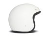 DMD Vintage Solid White Jethelm Helm Motorradhelm ECE 22.05