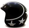 DMD Vintage Stunt Silver Jethelm Helm Motorradhelm ECE 22.05 Abverkauf