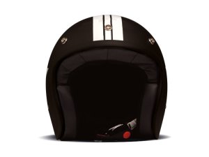 DMD Vintage Star Black Jethelmet Helmet ECE 22.05