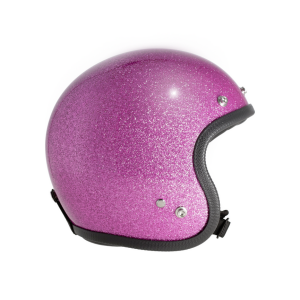 70s Seventies Metalflakes Pink Jethelm ECE 22.06
