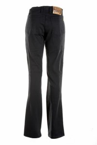 Draggin Classic Stretch Damen Motorradjeans Schwarz Jeans...