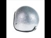 S 53,5-55cm 70s Seventies Metalflakes Silver Jethelm ECE 22.06