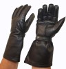 MA-Ride Cuff Motorradhandschuhe Handschuh Stulpenhandschuh Leder schwarz