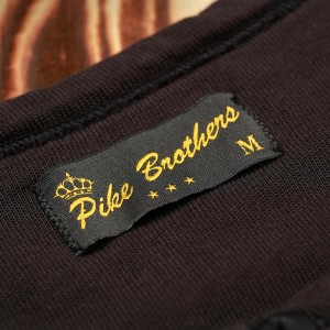 Pike Brothers 1954 Utility Shirt Short Sleeve Faded Black