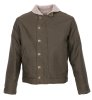 XXL Pike Brothers 1944 N1 Deck Jacket Waxed Olive