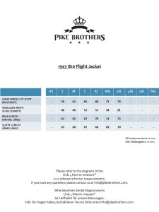 Pike Brothers 1943 B10 Flight Jacket Olive
