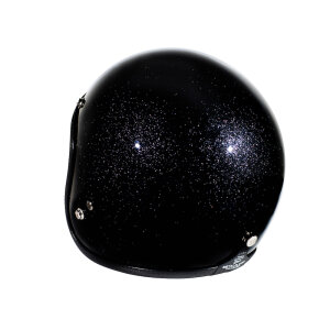 M 56-57,5cm 70s Seventies Metalflakes Black Jethelm ECE