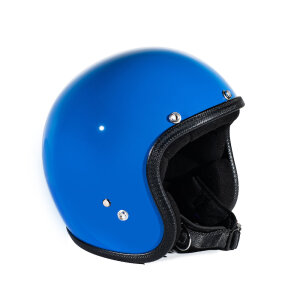 M 56-57,5cm 70s Seventies Pastello Blue Gloss Jethelm ECE...