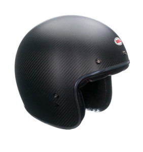 Bell Custom 500 Carbon Matte Black Jethelmet Helmet ECE 22.05