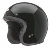 Bell Custom 500 DLX Solid Gloss Black Helm Motorradhelm Jethelm ECE 22.05 Schwarz
