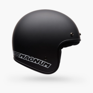 Bell Custom 500 DLX Solid Matte Black Jethelmet Helmet...