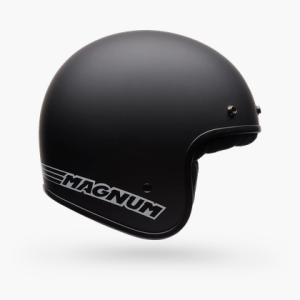 L 58-59 cm Bell Magnum Solid Matte Black Jethelm Helm...