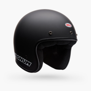 L 58-59 cm Bell Magnum Solid Matte Black Jethelm Helm...