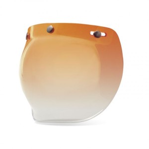 Bell 3-Snap Bubble Shield Amber Gradient Visier Orange