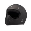 DMD Seventy Five Matt Black Retro Helmet ECE 22.05