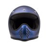 DMD Seventy Five 75  Metallic Blue Retro Integralhelm Blau ECE 22.05 Crosshelm Motorradhelm Helm
