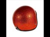 XXL 61,5-63cm 70s Seventies Metalflakes Orange Jethelm ECE 22.06