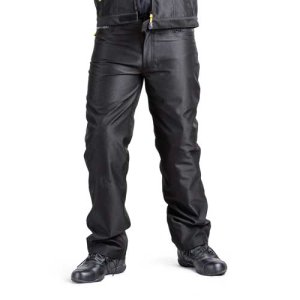 Draggin Hydro Waterproof Herren Motorradhose Schwarz Bikerhose Kevlarhose