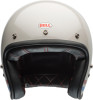 Bell Custom 500 DLX Stripes Pearl White Jethelm Helm Motorradhelm ECE 22.05 Weiß