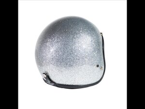 XS 52-53cm 70´s Seventies Metalflakes Silver...
