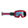 Biltwell Overland 2.0 Racer Goggle Red White Blue