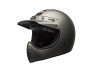 Bell Moto 3 Independent Mat Titanium Retro Crosshelm ECE 22.05 Motorradhelm Helm