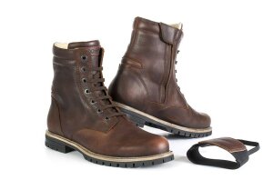 44 Stylmartin Ace Stiefel Motorradschuhe Leder Braun