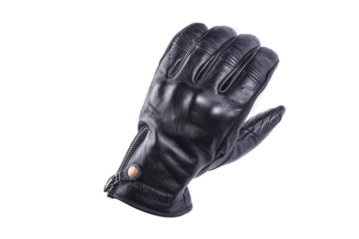 XXL GC Legendary Leder Handschuhe Motorradhandschuhe schwarz