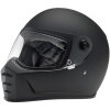 Biltwell Lane Splitter Mattschwarz Retro Integralhelm ECE 22.06