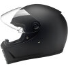 Biltwell Lane Splitter Mattschwarz Retro Integralhelm ECE 22.06