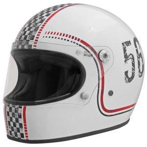 Premier Trophy FL 8 Full Face Helmet White
