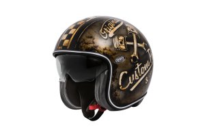 Premier Vintage Evo OP 9 BM Open Face Helmet Brown