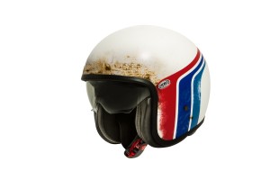 Premier Vintage Evo BTR 8 BM Open Face Helmet Cream Colored