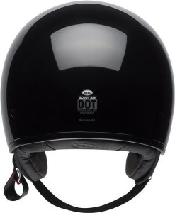 Bell Scout Air Black Gloss Jet Helmet ECE 22.05 M 57-58 cm