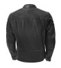 Rusty Stitches Jari Black Men Leather Motorcycle Jacket S/48