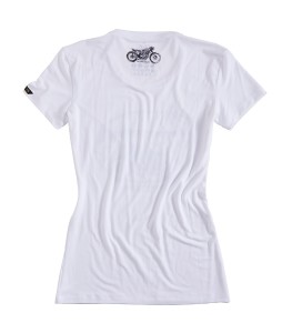 Rokker SALE Performance Lady Malibu White Damen T-Shirt Weiss