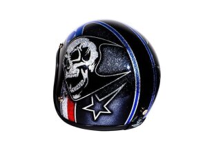 M 56-57,5cm 70´s Seventies Superflakes American Skulls Jethelm ECE 22.06