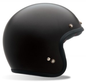 Bell Custom 500 Matt Black Jethelmet Helmet ECE 22.05 
