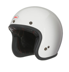 Bell Custom 500 Vintage White Jethelmet Helmet ECE 22.05