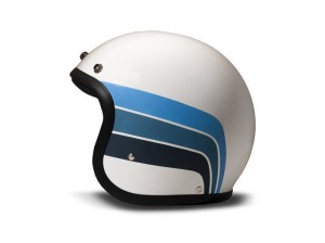 DMD Vintage Olympus Jethelmet Helmet ECE 22.05 White Blue
