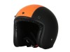 Marushin Premium Line C-131 Motorradhelm Helm Jethelm Mattschwarz Orange