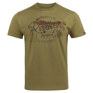 Rokker SALE Heritage Brown Herren T-Shirt