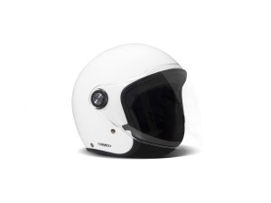 DMD P1 Project One White Demi Jethelmet Open Face Helmet...