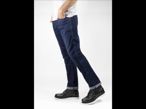 John Doe Original Jeans Dark Blue Used XTM® Men Motorcycle Pants