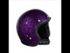 XXL 61,5-63cm 70s Seventies Metalflakes Purple Jethelm ECE 22.06