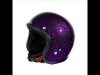 XXL 61,5-63cm 70s Seventies Metalflakes Purple Jethelm ECE 22.06