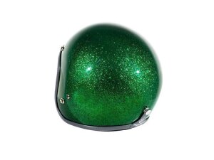 XXL 61,5-63cm 70s Seventies Metalflakes MInt Green Jethelm ECE 22.05