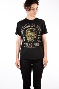 Rokker SALE Mexico Loose Schwarz Damen T-Shirt