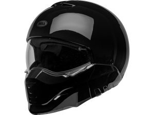 Bell Broozer Gloss Black Full Face Helmet Modular Helmet...