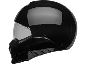 Bell Broozer Gloss Black Full Face Helmet Modular Helmet...